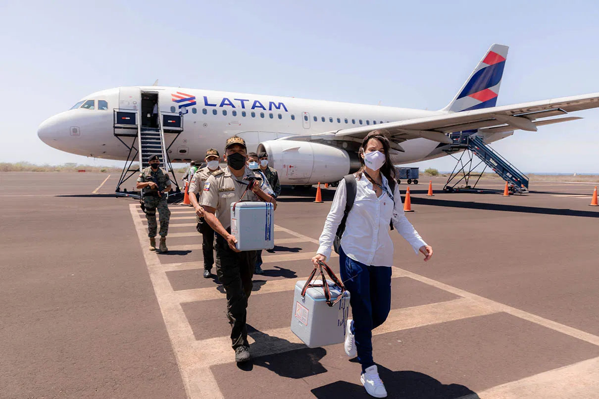 LATAM Will Continue To Transport Vaccines Free