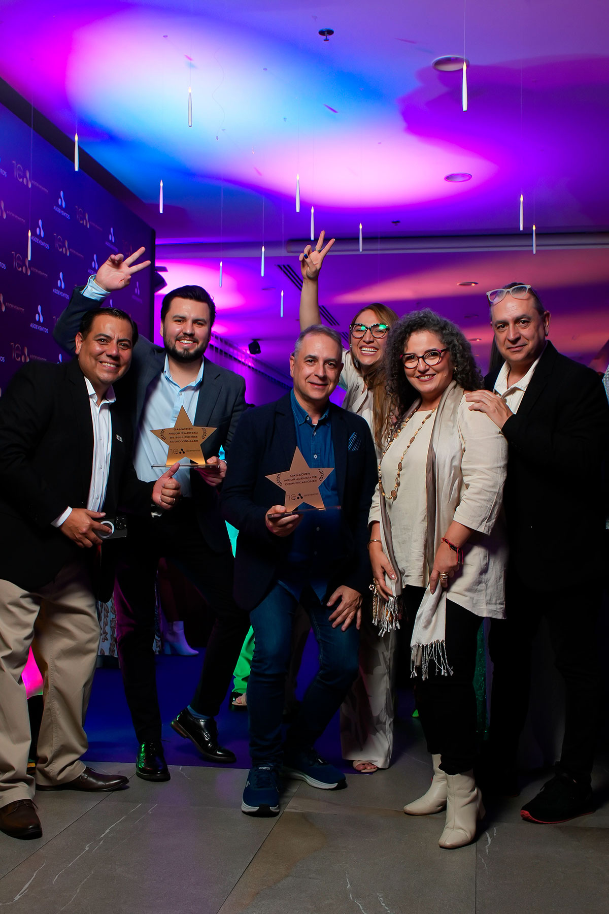 RLA Fue Reconocida Como La Mejor Empresa De Soluciones Audiovisuales 2025 Por Asoeventos Colombia.