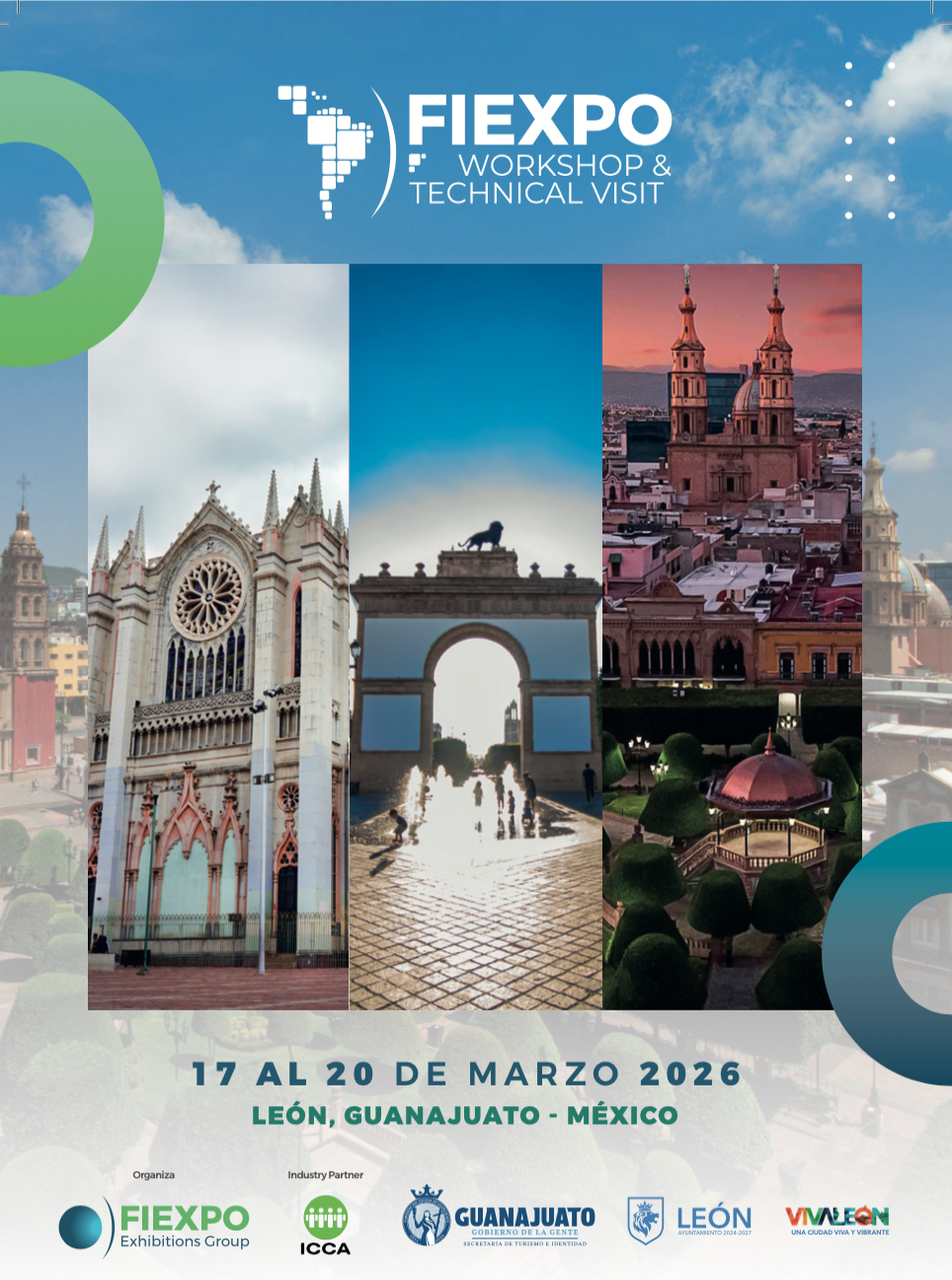 León, Guanajuato Destino Clave MICE Para FIEXPO Workshop & Technical Visit 2026